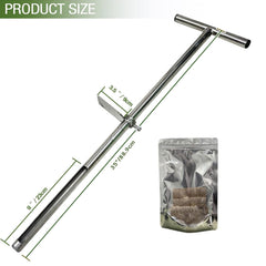 Lichtund soil probe in use on loose soil
