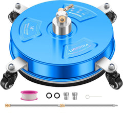 LidoDola 14-inch Surface Cleaner front view in blue