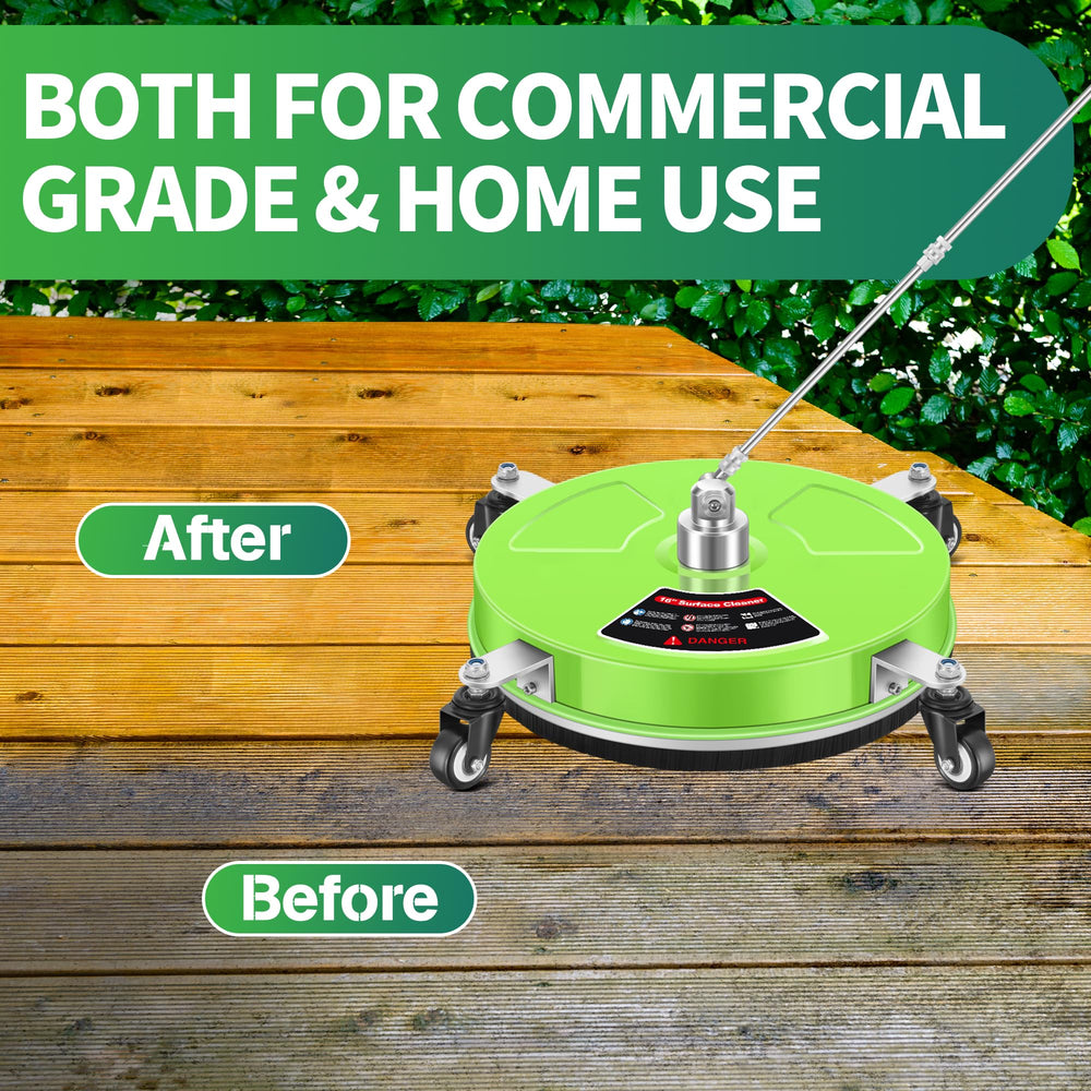LidoDola surface cleaner showcasing universal wheels for easy maneuvering
