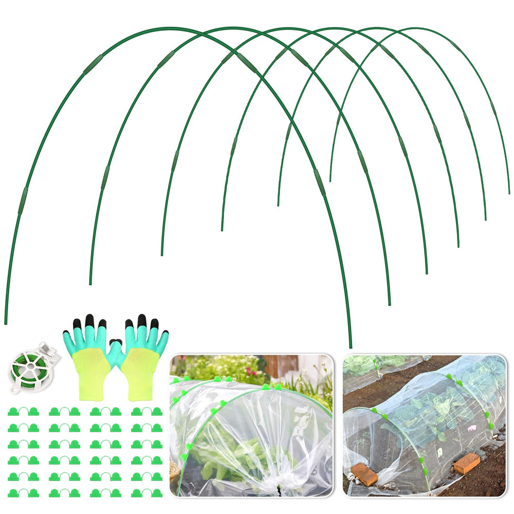 LifeisLuck 30 pcs garden hoops kit with accessories