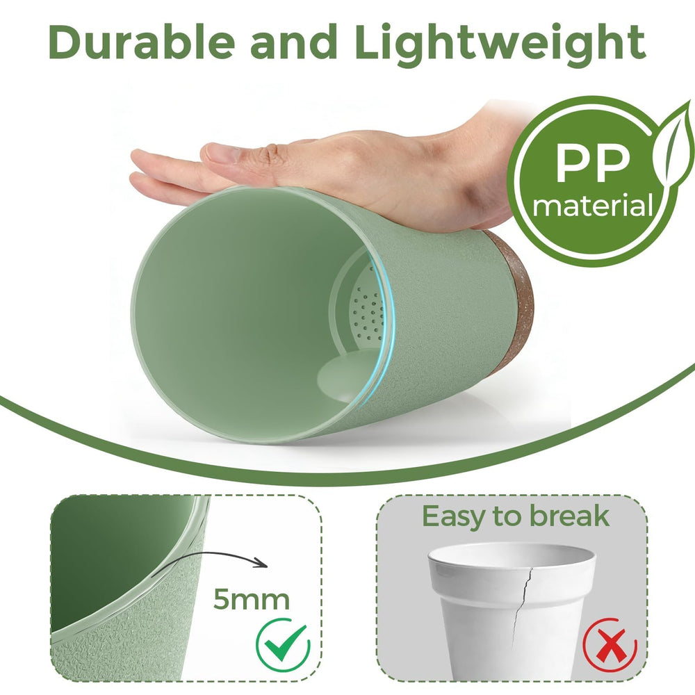 LifeNest plant pots set for indoor outdoor use