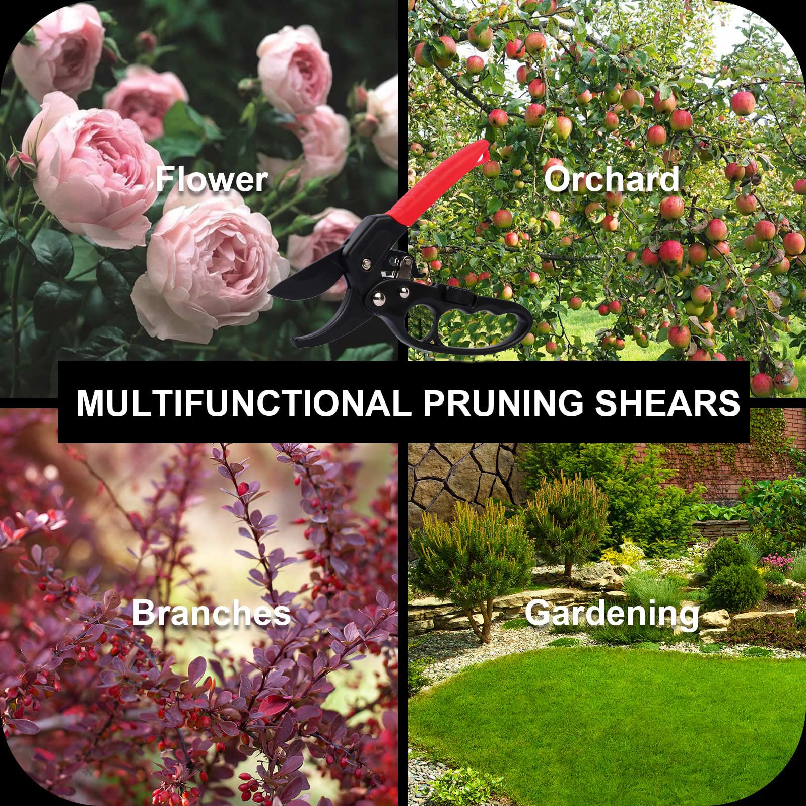 Lifestyle image of MEPEREZ pruning shears in use