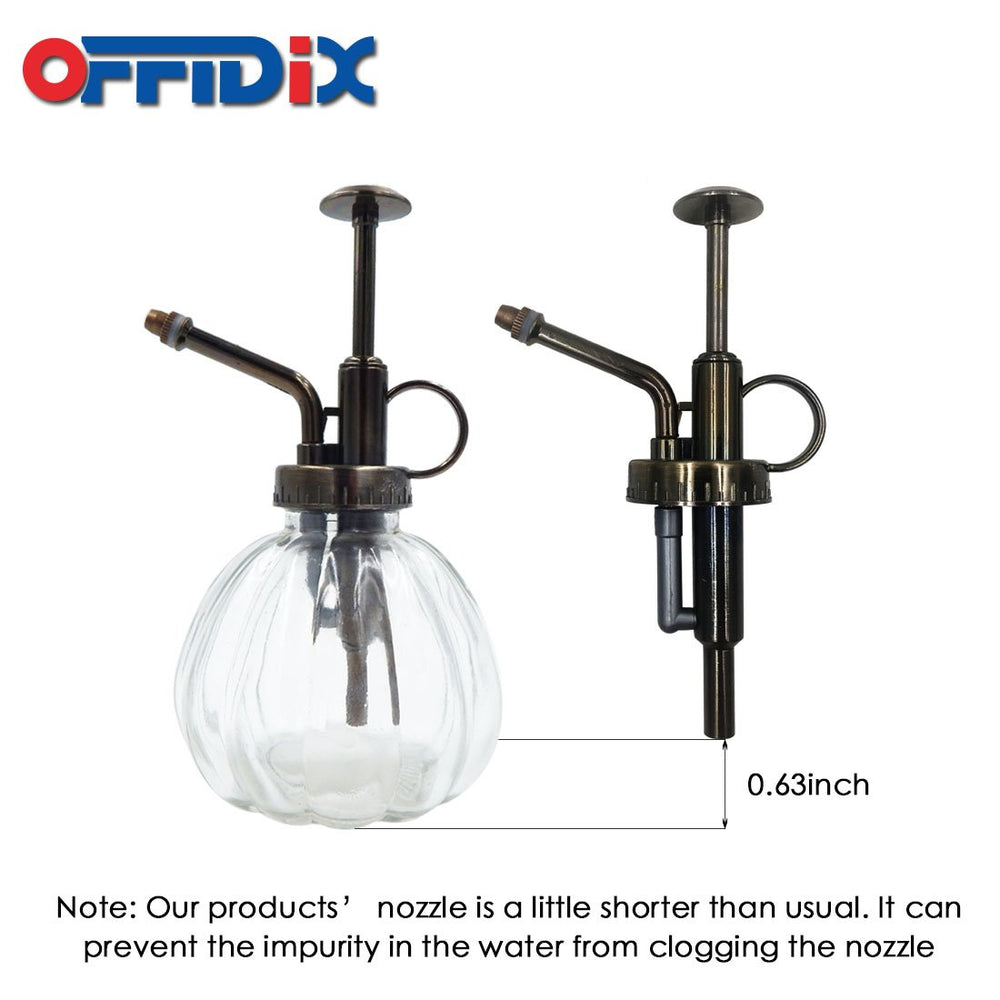 Lifestyle image of the OFFIDIX Watering Bottle in use