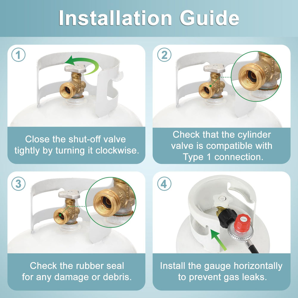 Lifestyle scene of SHINESTAR Propane Regulator during outdoor cooking