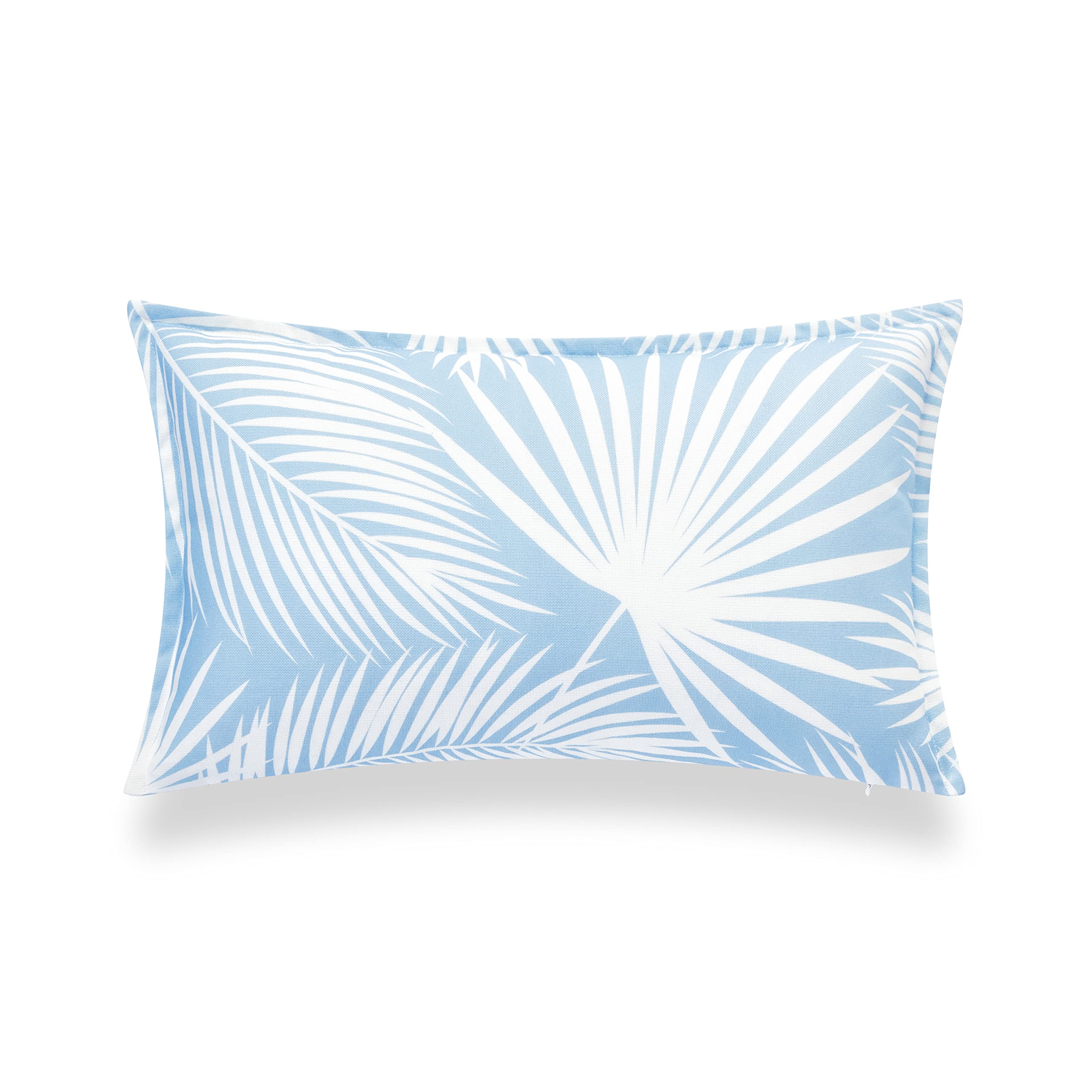 Lifestyle scene with Hofdeco Premium Lumbar Pillow Cover on a couch