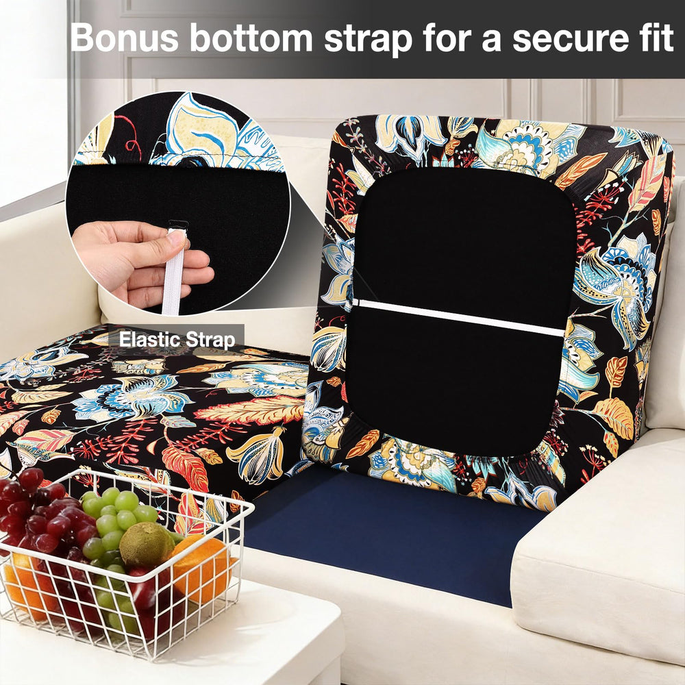 Lifestyle scene with hyha cushion covers on outdoor furniture