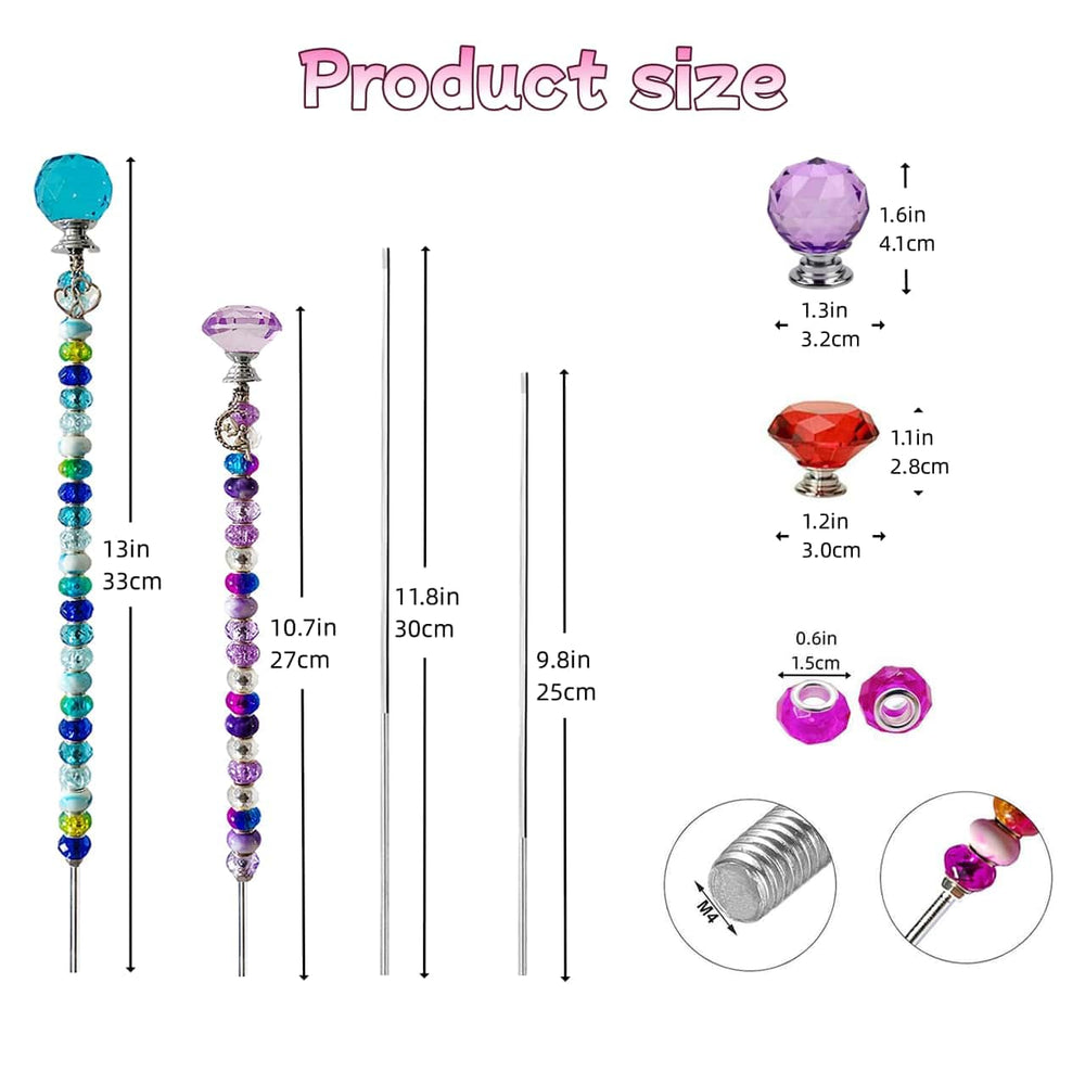 Lifestyle shot of ZSlactp fairy wand stakes in a garden