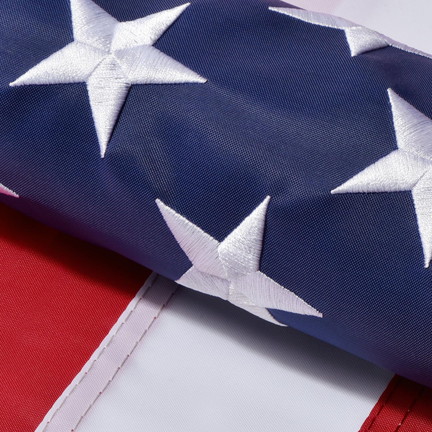 Lifraon American Flag 6x10 FT front view with embroidered stars