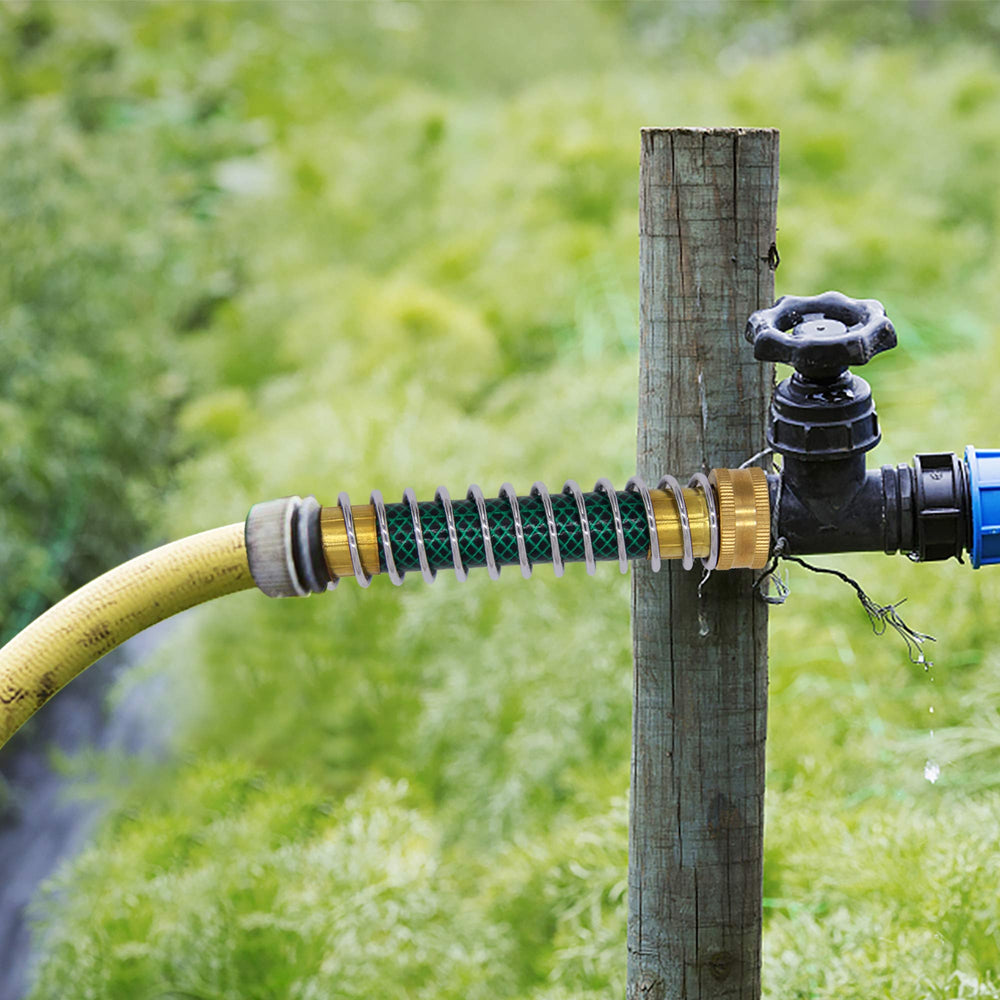 Lifynste Garden Hose Extension Adapter showing its sturdy construction