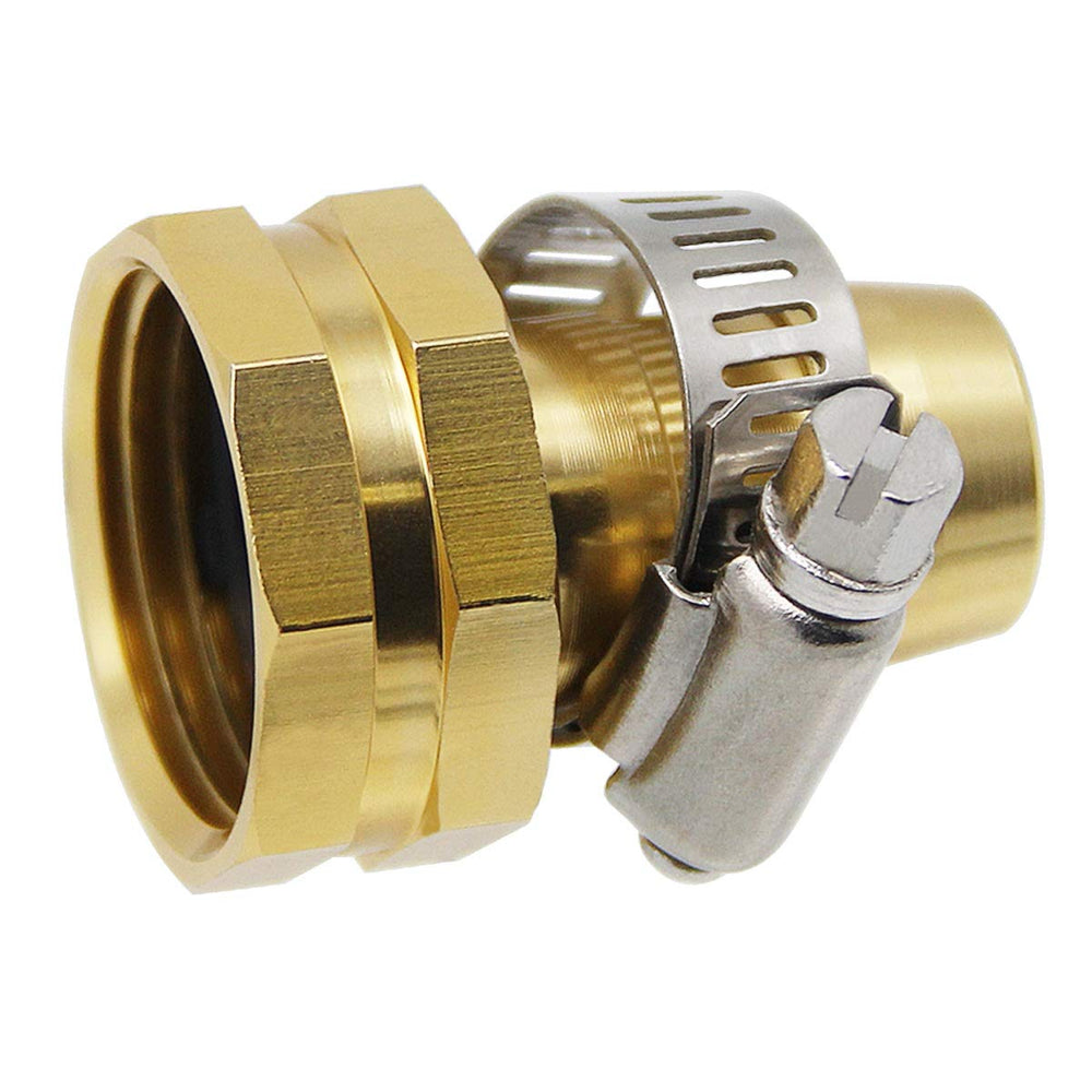 Lifynste Garden Hose Repair Connector installation example