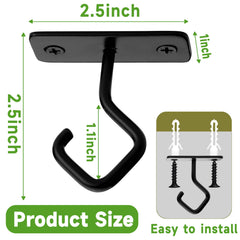 Lifyzoon Ceiling Hook holding a large flower pot
