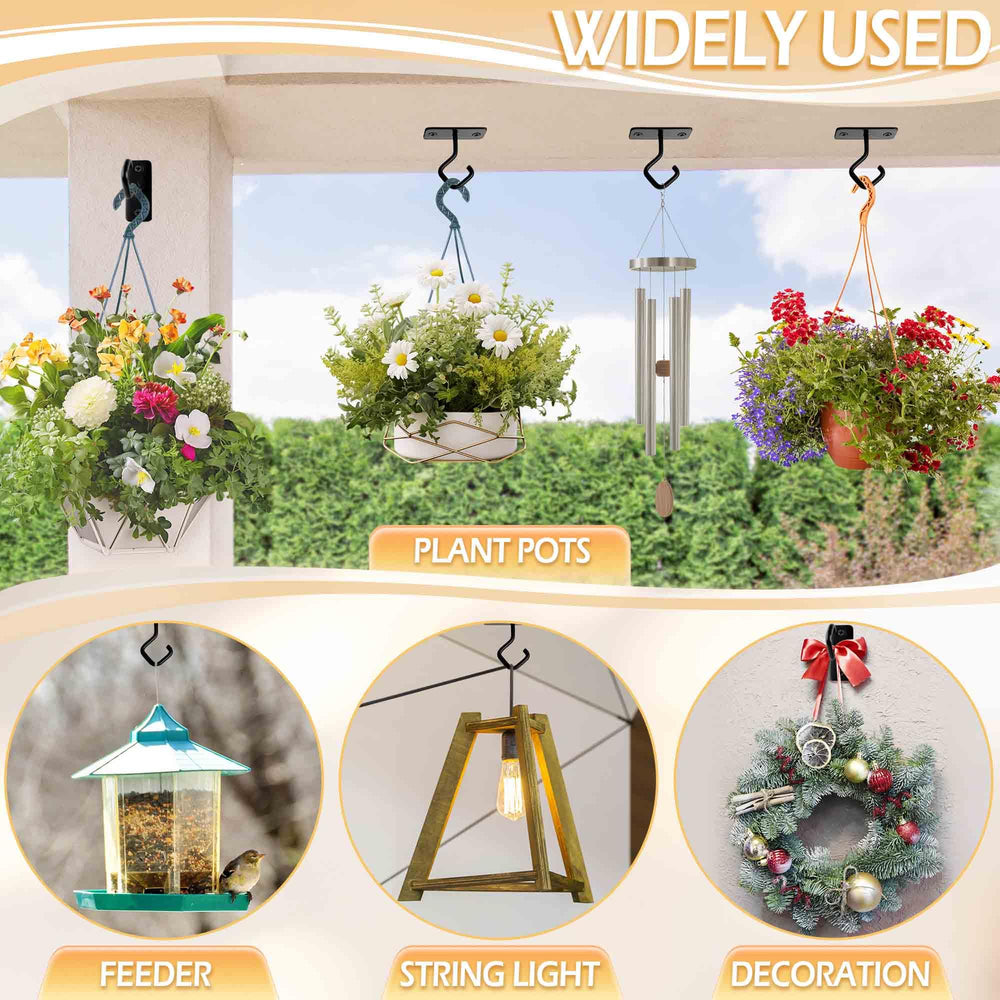 Lifyzoon Ceiling Hooks showing mounting base details