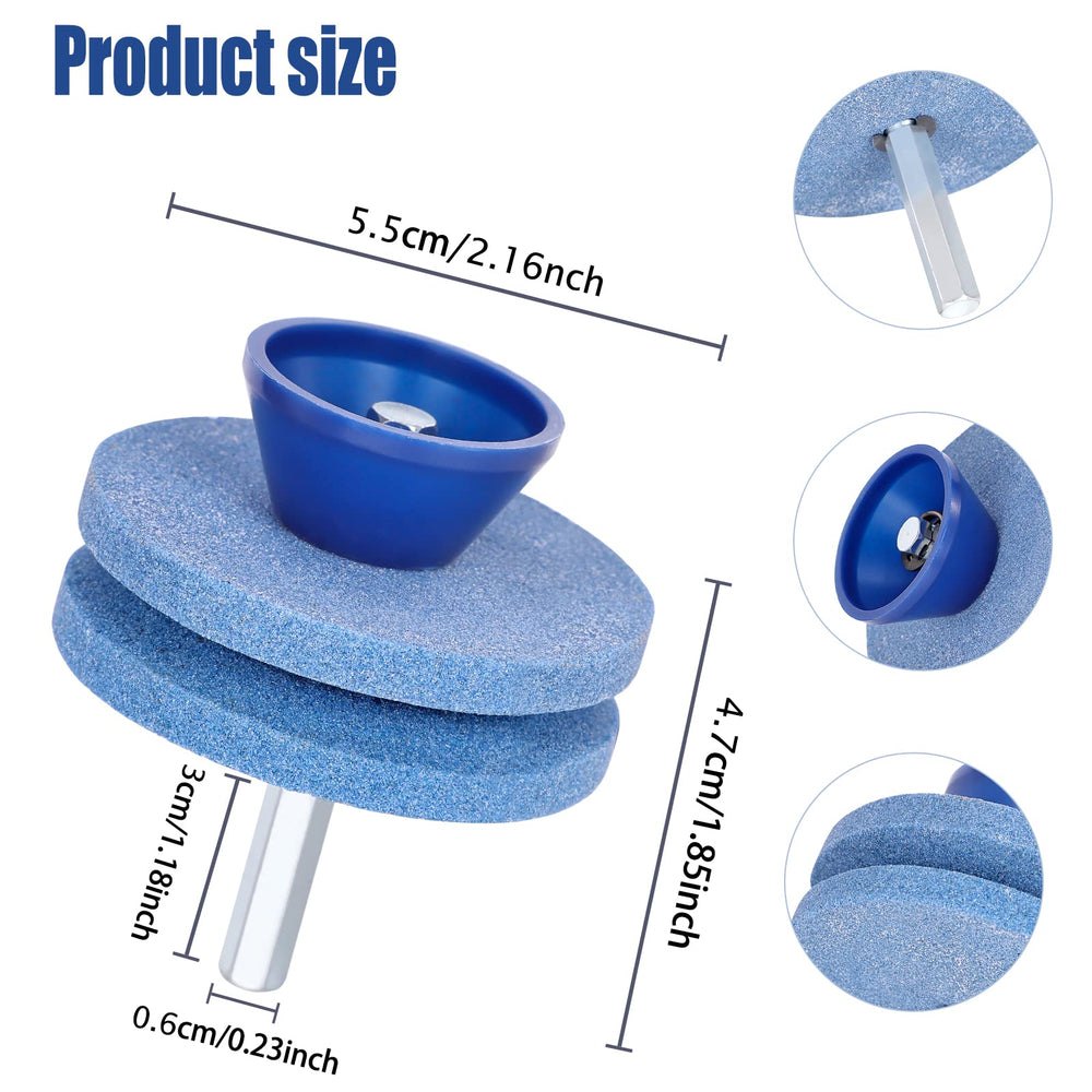 Light Blue cenoz Blade Sharpener with packaging