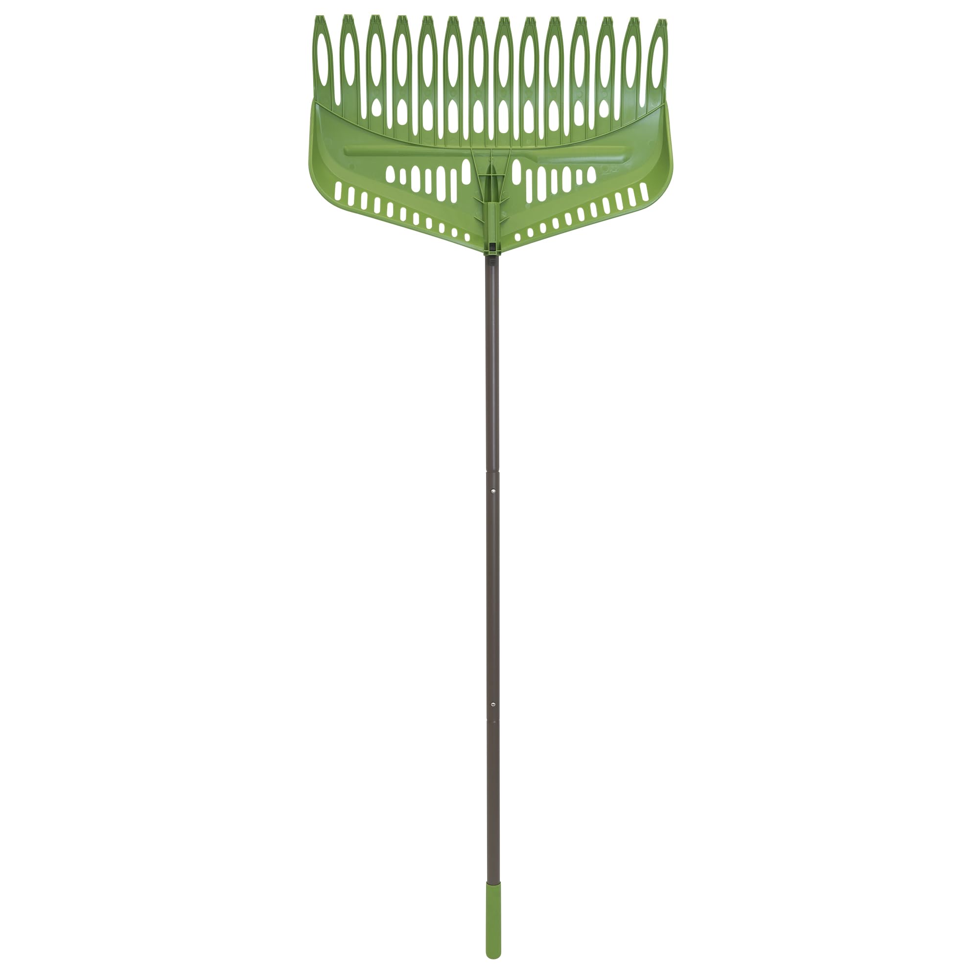 Lightweight handle of AMES Flip Scooping Leaf Rake