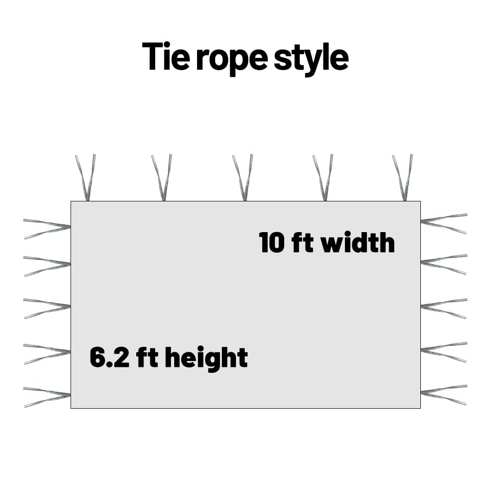 Lightweight MQoutdoor canopy sidewall being carried