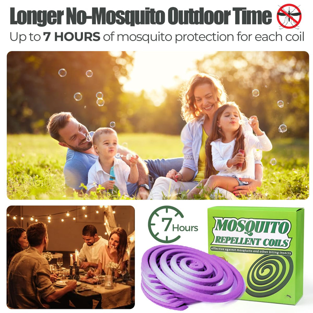 Lightweight SEEKDIT mosquito repellent coils for camping