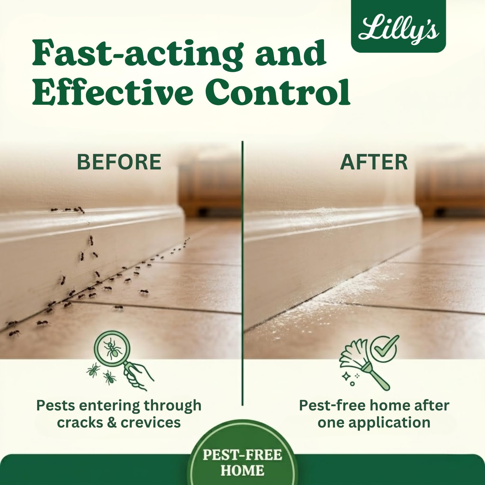 Lilly's Naturals Diatomaceous Earth with peppermint oil