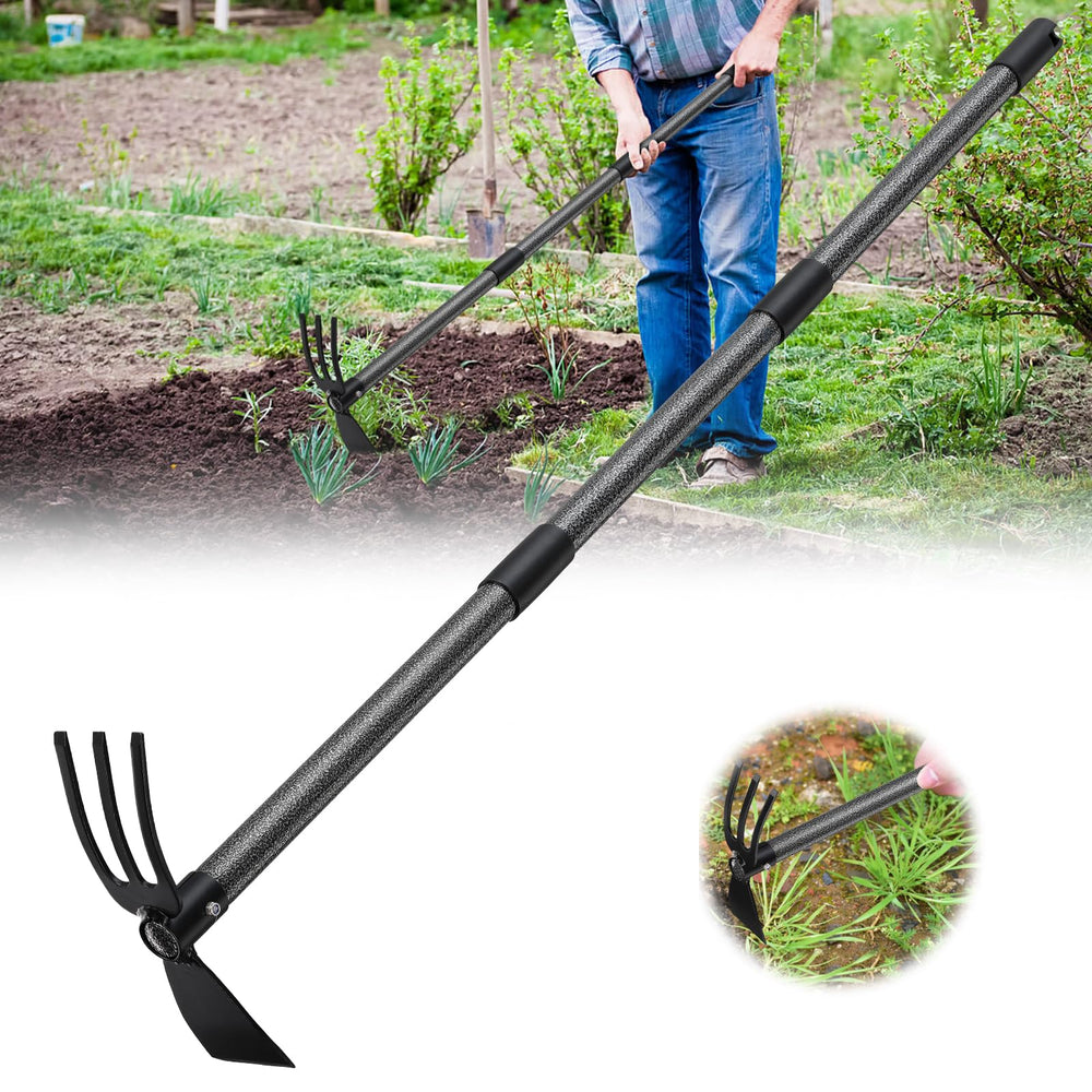Lilyvane 60-inch Heavy Duty Hoe and Cultivator front view