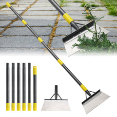 Lilyvane Garden Flat Shovel 74" black metal with sharp blade