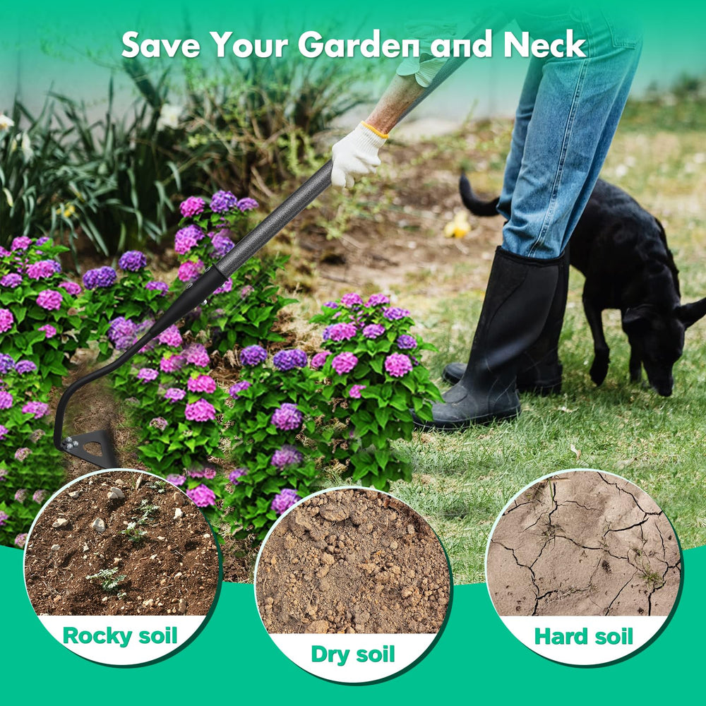 Lilyvane garden hoe with packaging details