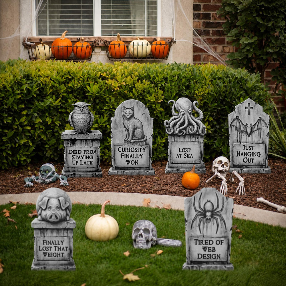 LimBridge Halloween graveyard decoration representing an owl design