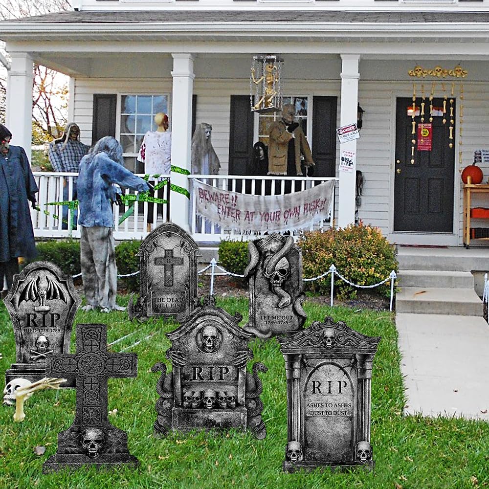 LimBridge Halloween tombstone with RIP inscription