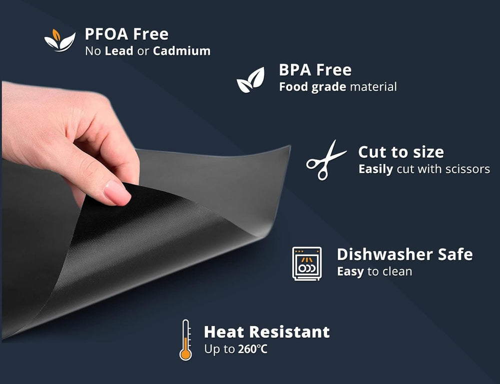 Linda's Essentials BBQ Grill Mats in dishwasher for cleaning