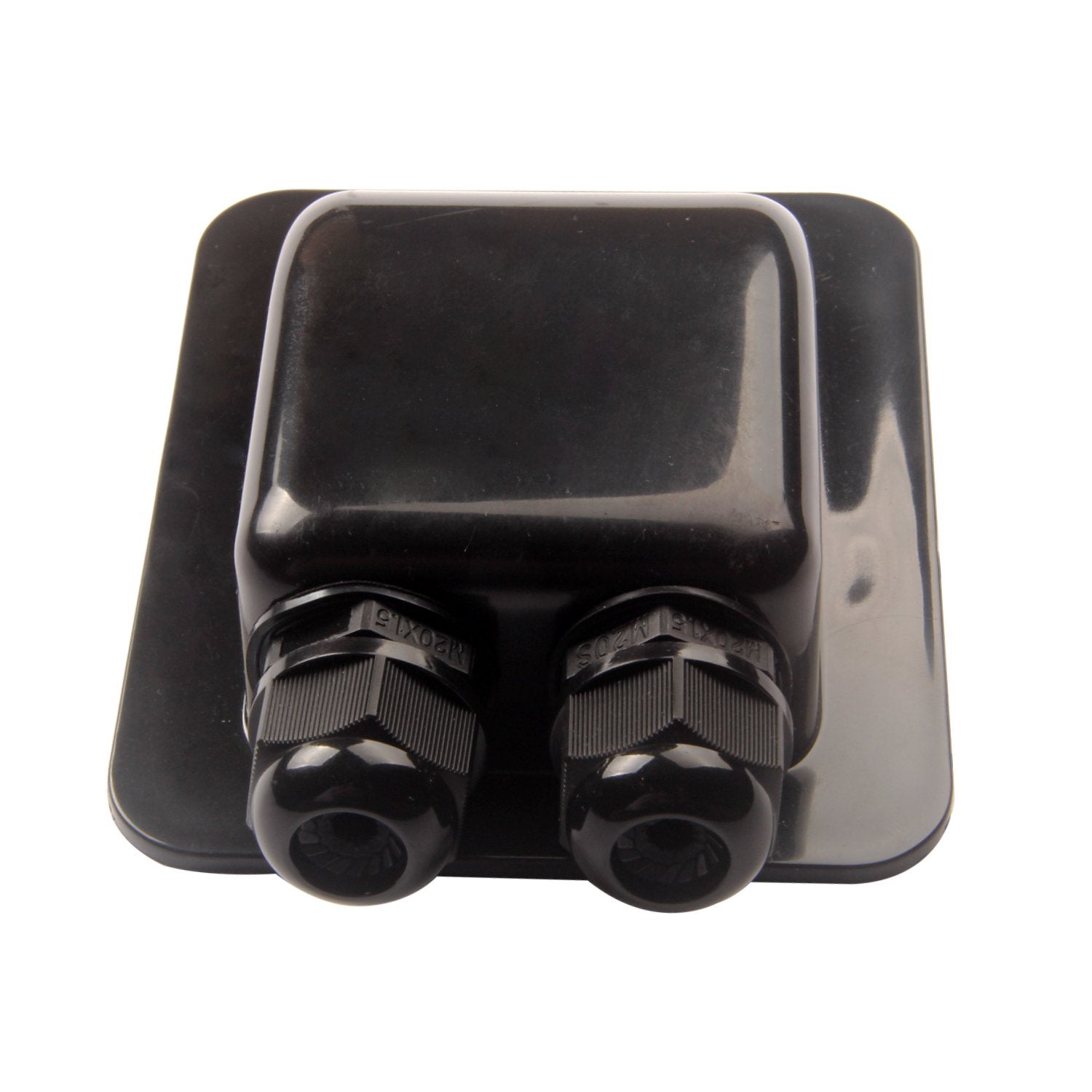Link Solar weatherproof ABS cable entry gland front view