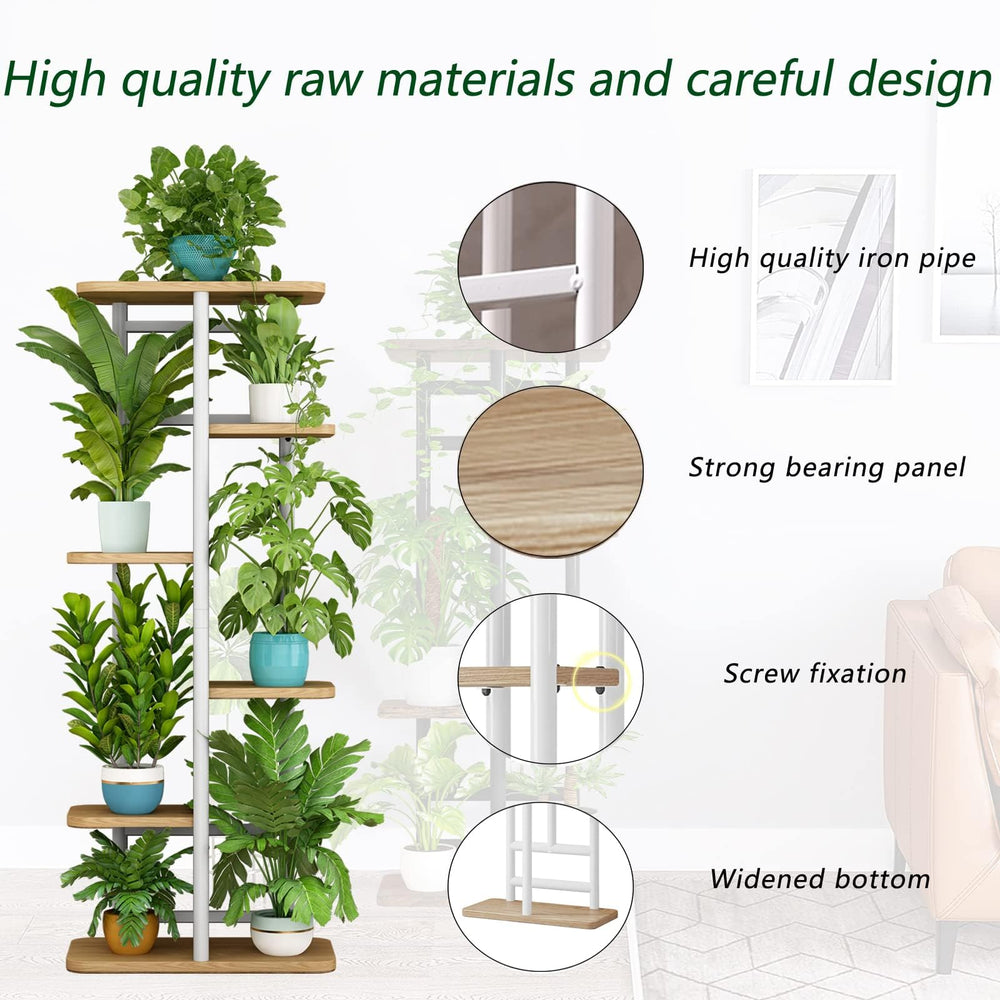 LINZINAR Plant Stand back view highlighting stability features