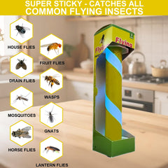 Liooty Fly Stick trap placed on a flat surface