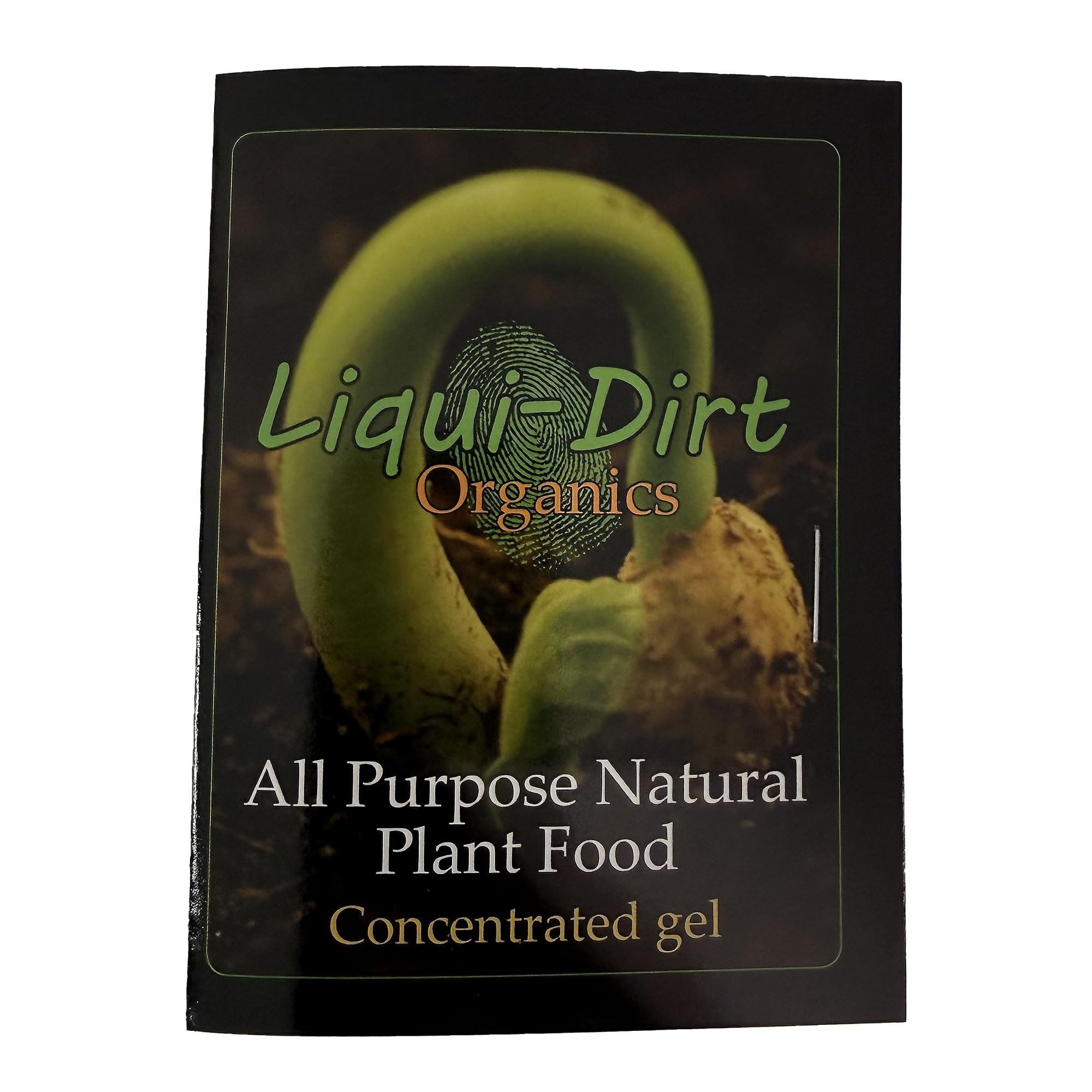 Liqui-Dirt Organic Liquid Plant Food 5 mL gel packet front view