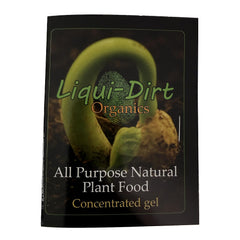 Liqui-Dirt Organic Liquid Plant Food 5 mL gel packet front view