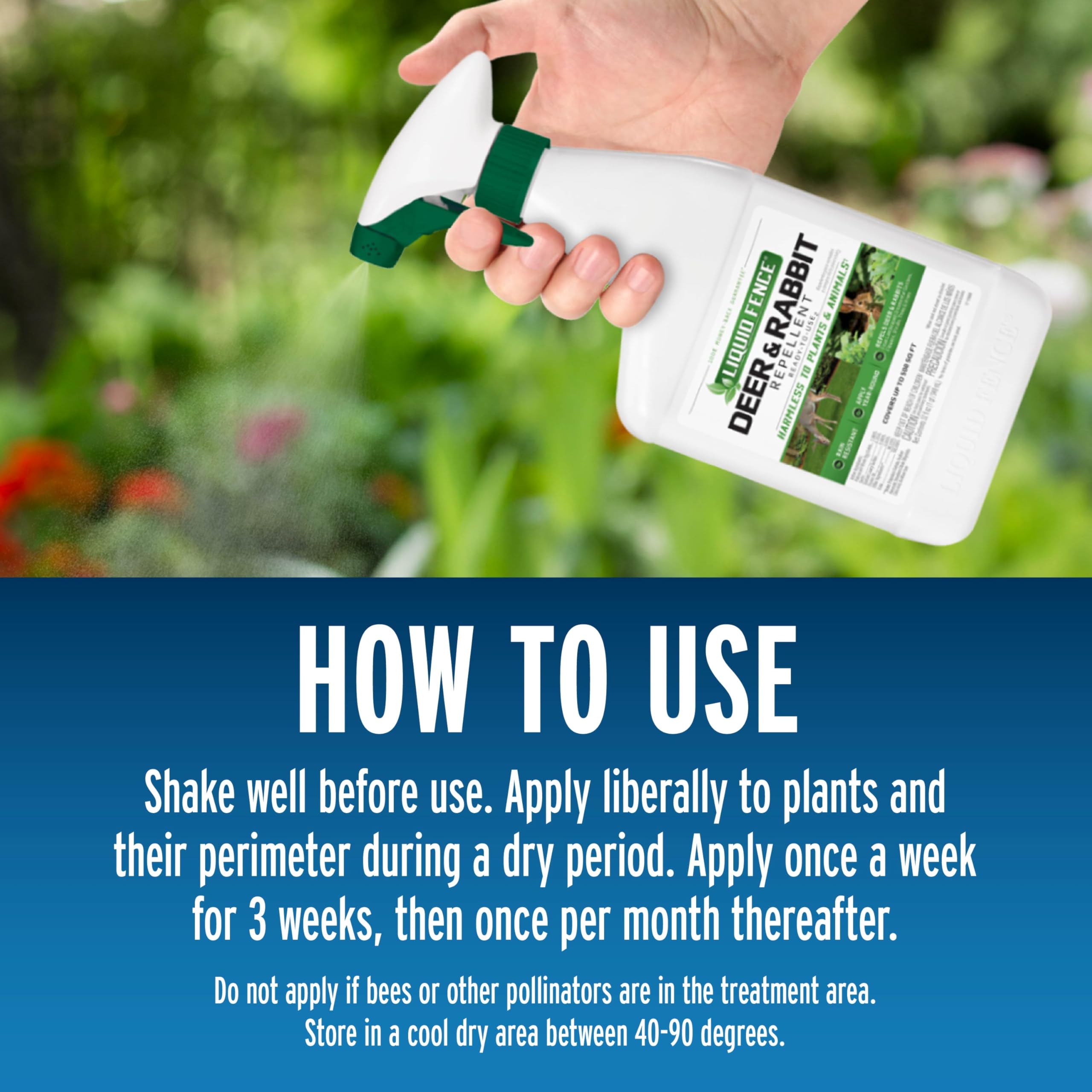 Liquid Fence Deer and Rabbit Repellent Concentrate ingredients list