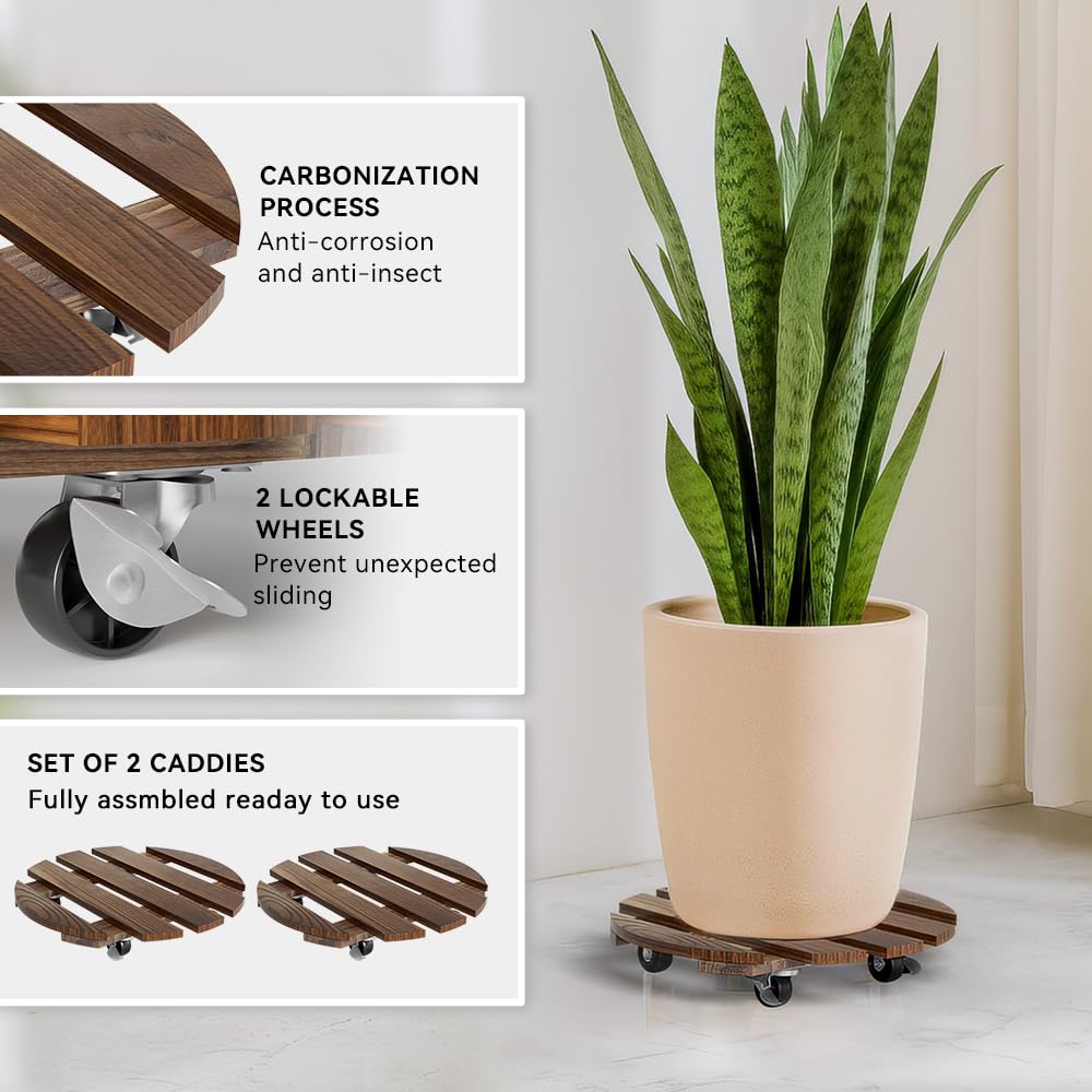Lissomballon plant caddy pre-assembled in packaging