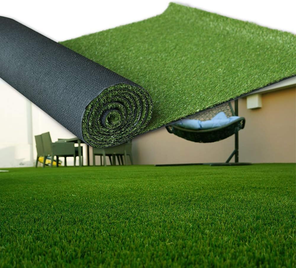 LITA Artificial Grass 3' x 10' front view with lush green appearance