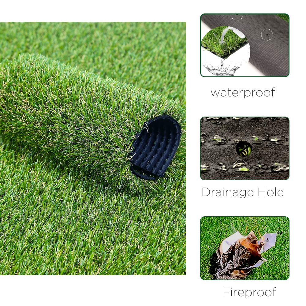 LITA Artificial Grass rolled up for easy transportation