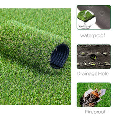 LITA Artificial Grass rolled up for easy transportation