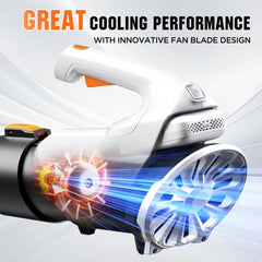 LiTHELi 20V Cordless Leaf Blower with charging cable