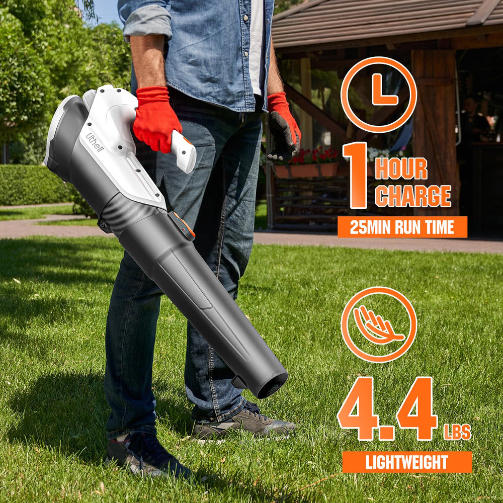 LiTHELi 20V Leaf Blower battery included