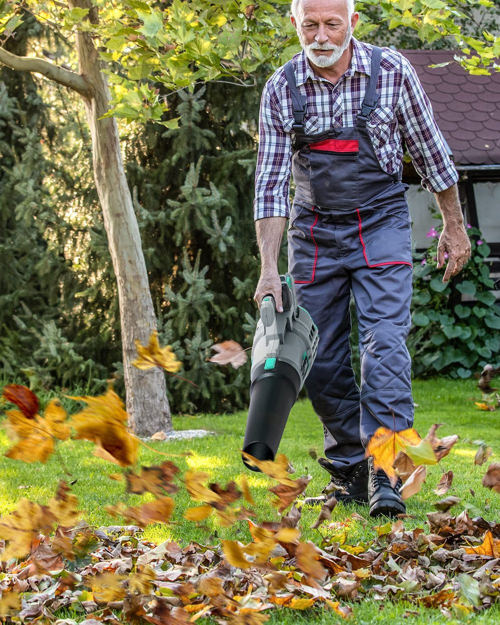 LiTHELi Leaf Blower snap-on tube attached