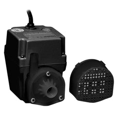 Little Giant 2E-38N-WG submersible pump front view with cord