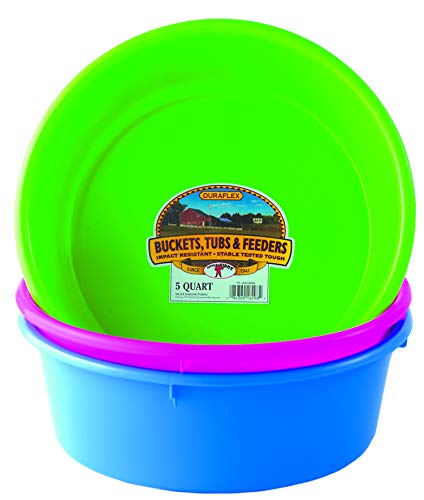 Little Giant 5 Quart Utility Pan side view with shallow design