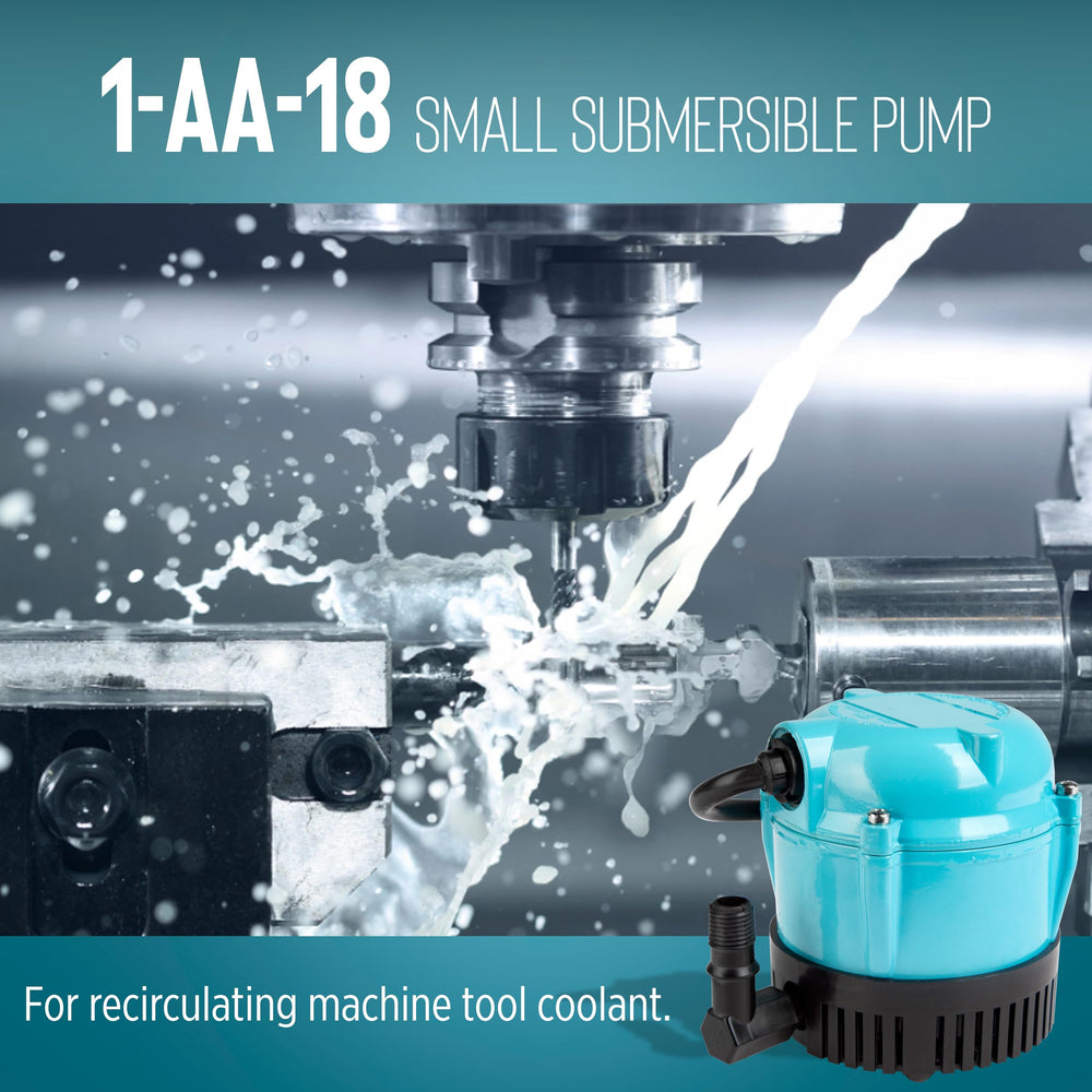Little Giant Submersible Pump 1/200HP in packaging