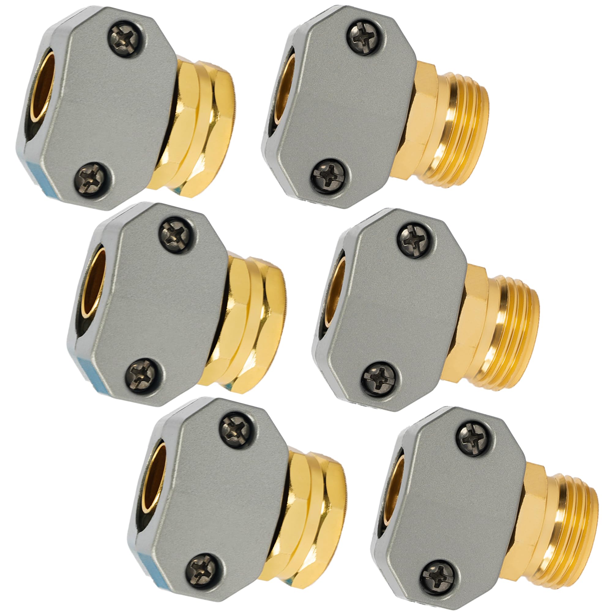LIULO TOOL Garden Hose Repair Kit with connectors and clamps