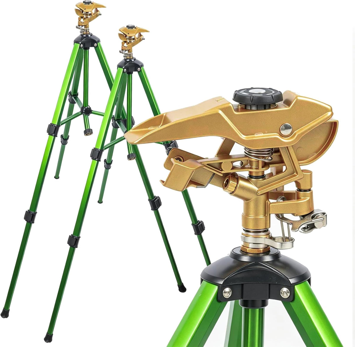 LIULO TOOL large impact sprinkler with adjustable tripod base