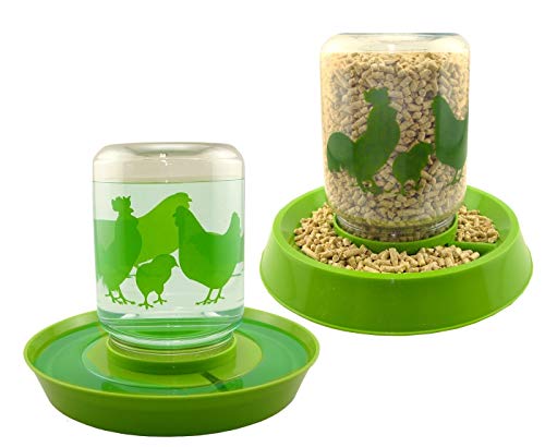 Lixit Chicken Feeder 64oz cleaned and ready for use