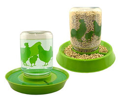 Lixit Chicken Feeder 64oz cleaned and ready for use