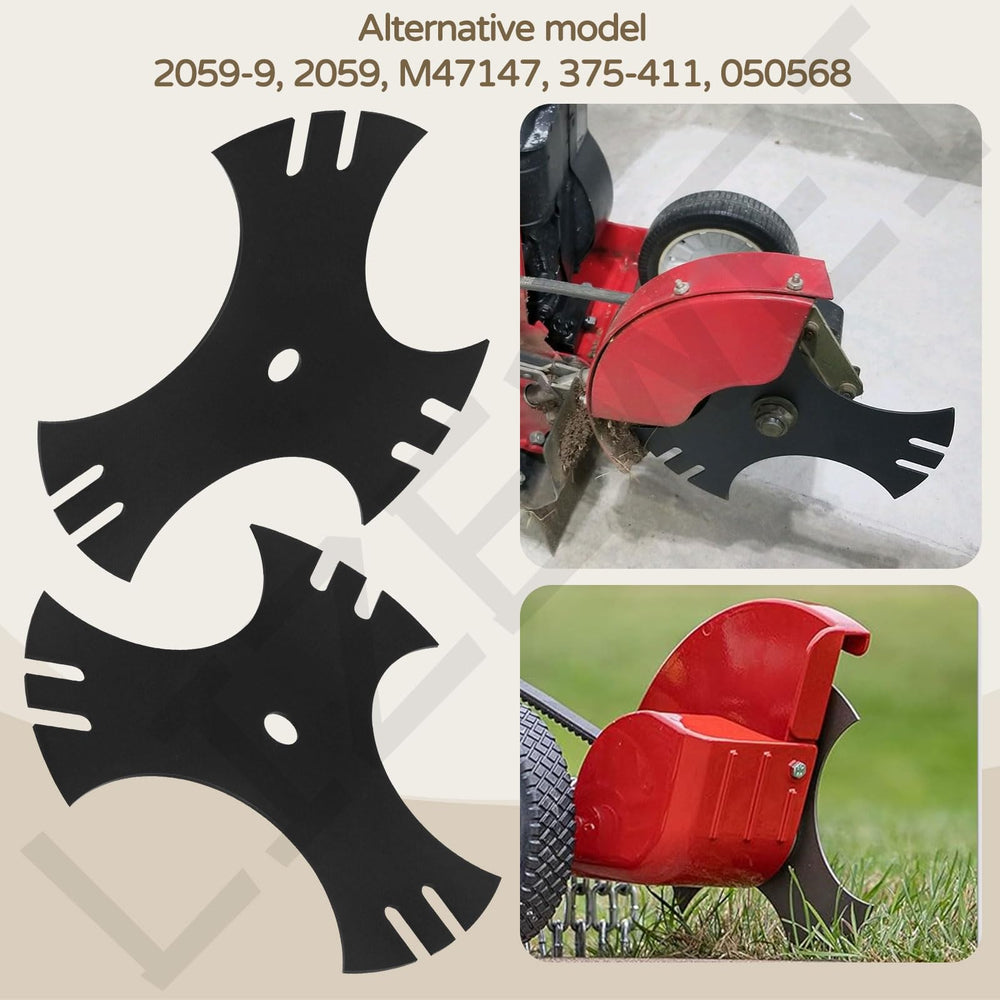 LIZEWEI Edger Blade ready for installation