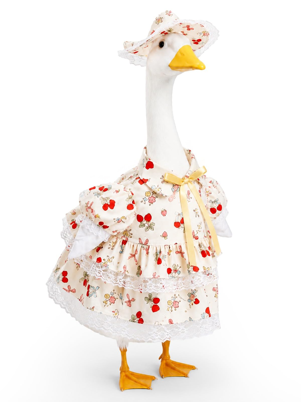 LKMXD Porch Goose Outfit complete set with Happy Birthday hat and tutu