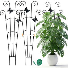 LLCJYYCY Monstera Plant Support front view, 32.6 inches tall